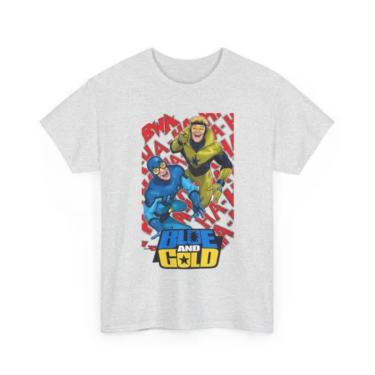 Booster Gold & Blue Beetle T-Shirt - Justice League International - DC Comics