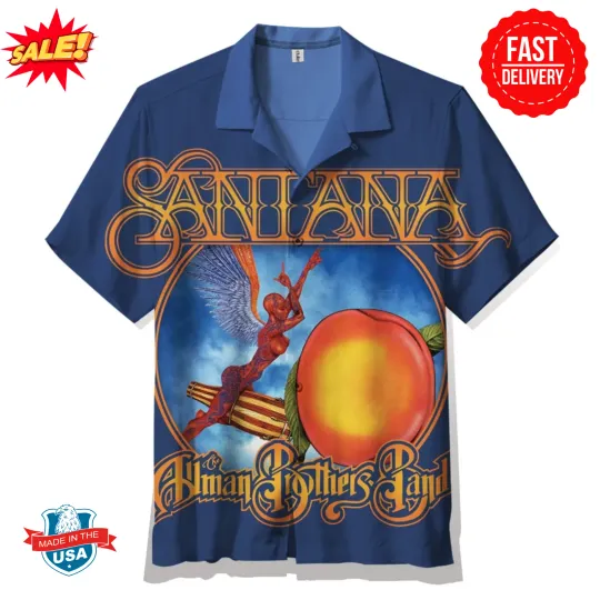 Discover Allman brothers Vintage band Hawaiian Shirt