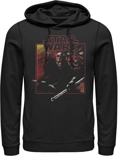 Men's Star Wars Darth Maul Saber Pull Over Hoodie