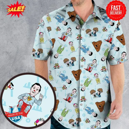 Discover Cleveland Movie Host Icons Hawaiian Shirt