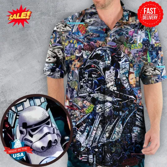 Discover Star Wars Darth Vader All in One Hawaiian Shirt