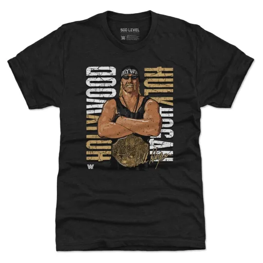Hulk Hogan Hollywood Championship T-Shirt Unisex