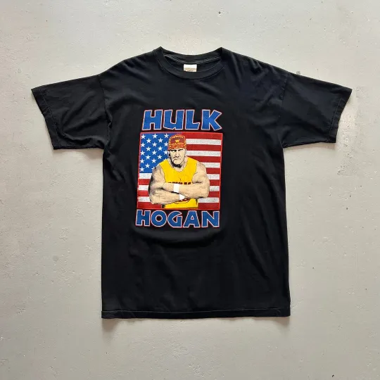 Vintage 90s Hulk Hogan T-Shirt Unisex Reprint