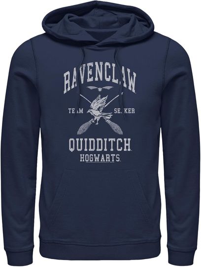 Men's Harry Potter Ravenclaw Quidditch Seeker Pull Over Hoodie