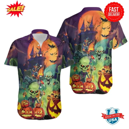 Discover Halloween Shirts, Funny Halloween Hawaiian