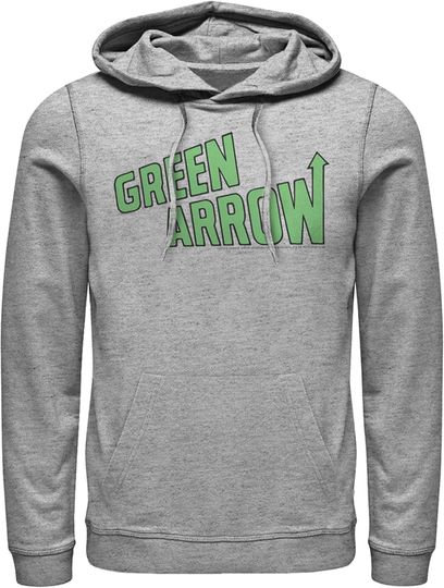 Men's Justice League Arrow Logo Pull Over Hoodie
