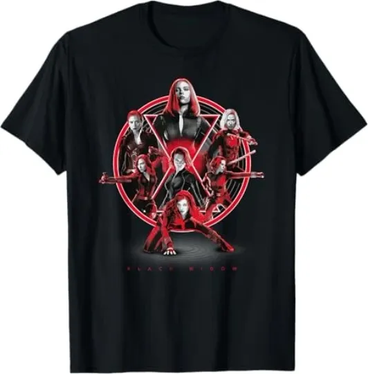 Marvel Avengers Black Widow Multiplied T-Shirt