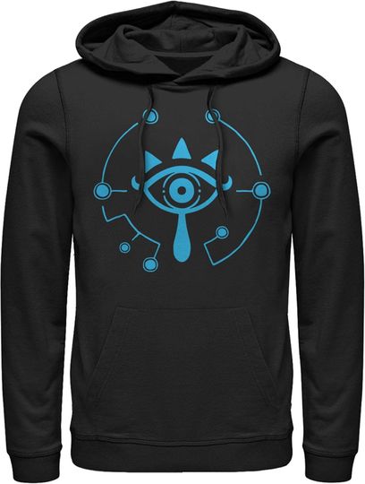 Fifth Sun Men's Nintendo Zelda Breath of the Wild Eye Pull Over Hoodie