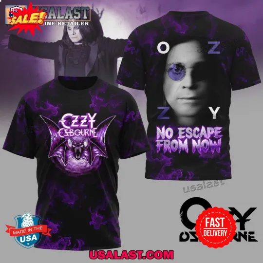 Discover Ozy Osbourne No Escape From 3D Shirt