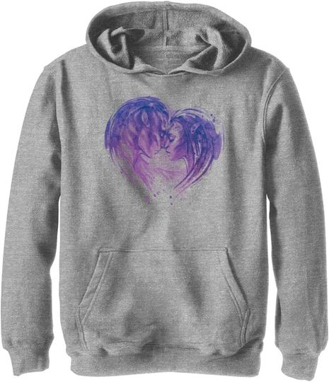 Discover Fifth Sun Kids' Avatar Face Heart Youth Pullover Hoodie