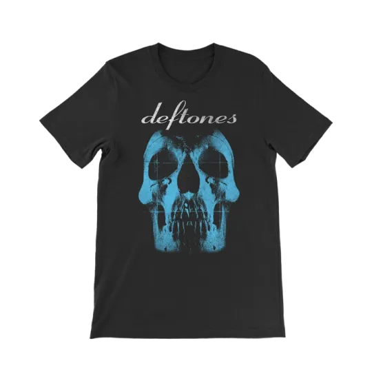Discover Deftone Blue Skull Unisex T-Shirt