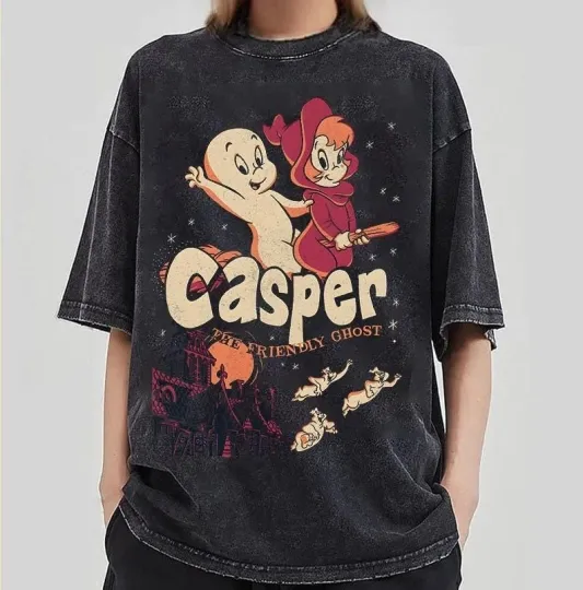 Discover Limited Halloween Casper Graphic T-Shirt