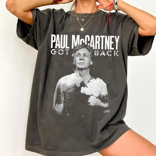 Discover P McCartney Tour T-Shirt The Beatles Unisex Tee
