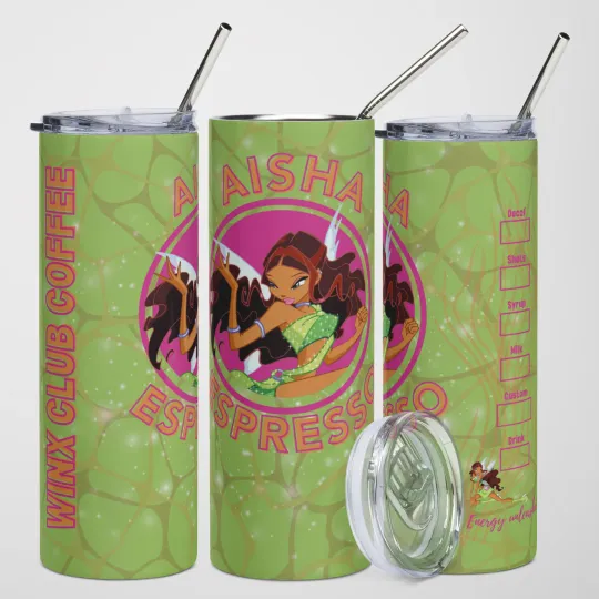 Discover Winx Club Aisha Espresso Layla Tumbler Gift Idea