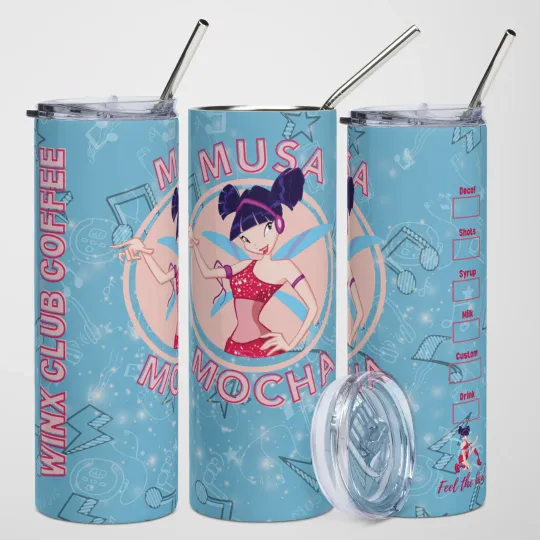Discover Winx Club Musa Mocha Tumbler  Gift Idea Coffee Feel the beat