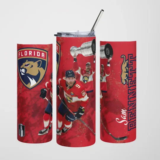 Discover Sam Bennet Florida Panthers Stanley Cup Champions Tumbler