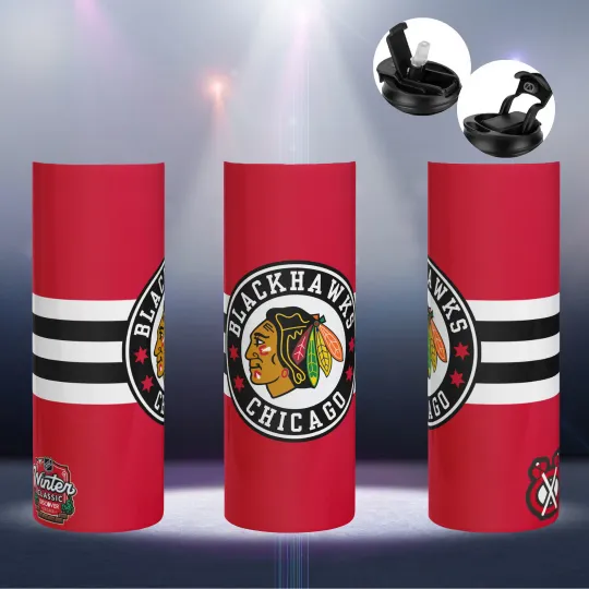 Winter Classic Chicago Wrigley Field Tumbler Blackhawks Blues Tumbler