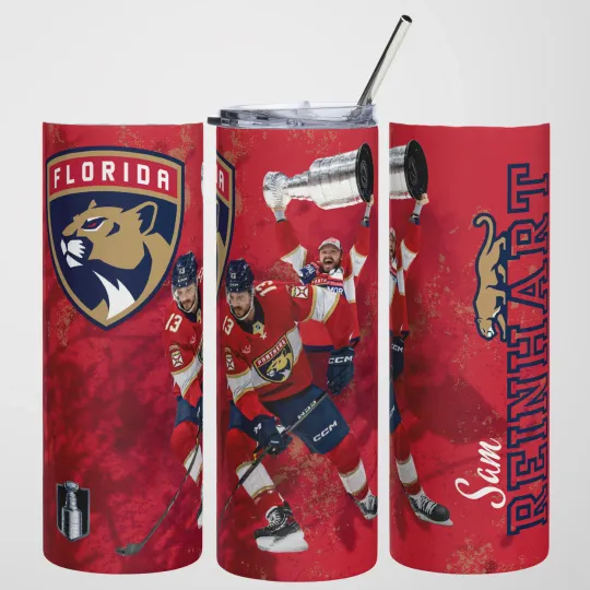 Discover Sam Reinhart Florida Panthers Stanley Cup Champions Tumbler