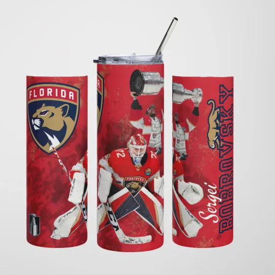 Discover Sergei Bobrovsky Florida Panthers Stanley Cup Champions Tumbler
