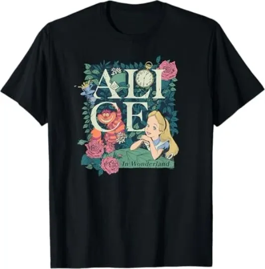 Discover Disney Alice In Wonderland Modern Storybook T-Shirt