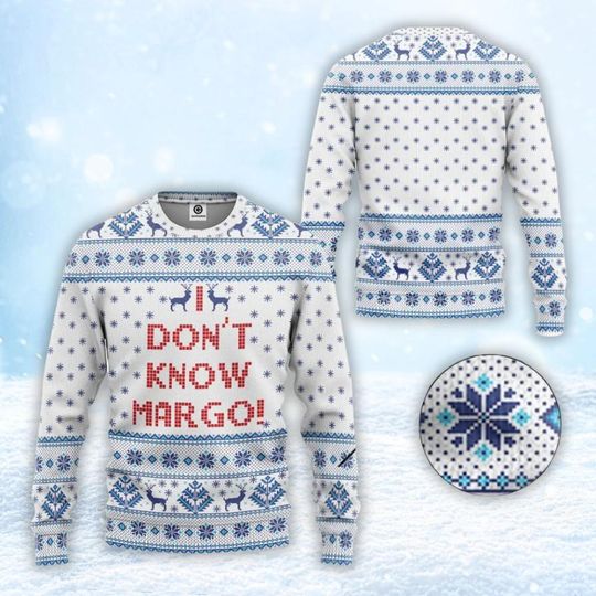 Discover I Dont Know Margo National Lampoons Christmas Vacation Ugly Sweater, Funny Xmas Movie Sweatshirt, Holiday Sweater, Griswold Family Gift
