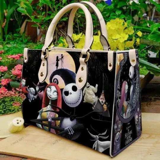 Nightmare Before Christmas Bag, Jack Skellington Handbag, Jack And Sally Bag
