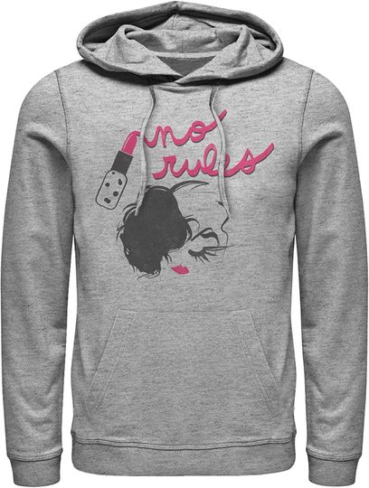 Discover Fifth Sun Men's Cruella No Rules Fashion Sketch Pull Over Hoodie
