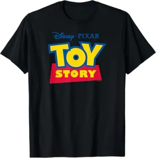 Discover Disney Classic Toy Story Stacked Logo T-Shirt