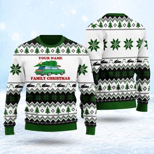 Discover Custom Griswold Family Ugly Christmas Sweater, Griswold Tree Farm Shirt, Christmas Traditional Shirt, Xmas Movie Jumper, Holiday Gift