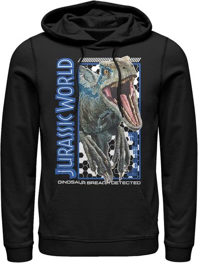 Discover Fifth Sun Men's Jurassic World: Fallen Kingdom Raptor Breach Pull Over Hoodie