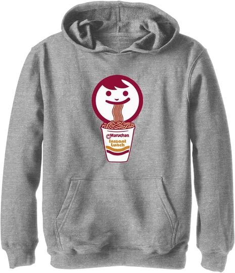 Fifth Sun Kids Maruchan Face Eating Ramen Youth Pullover Hoodie