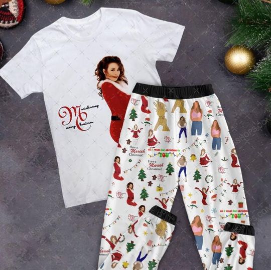 Discover Mariah Carey Holiday Pajamas Set, Christmas Pajamas for Adults & Kids, Family Pajama Set