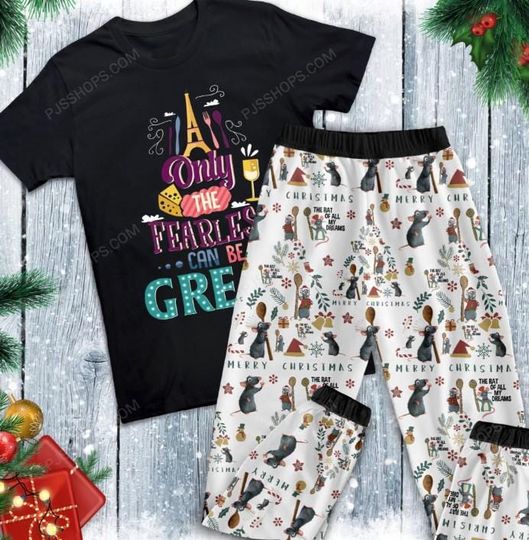 Ratatouille Holiday Pajamas Set for Adults and Kids
