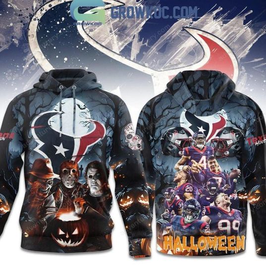 Discover Houston Texans Halloween Hoodie T-Shirt with Team Graphic