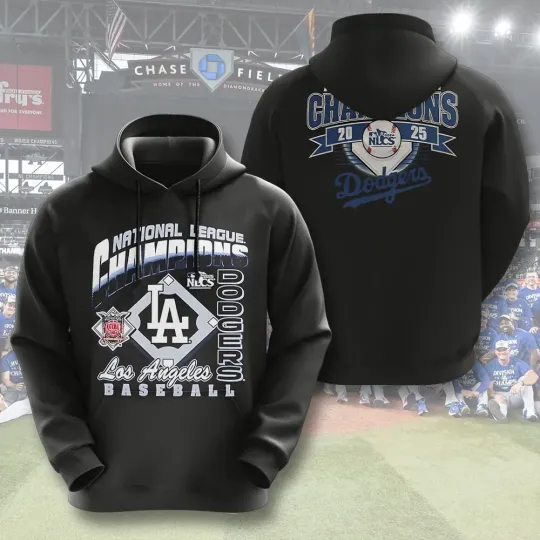 Dodgers 3D Hoodie