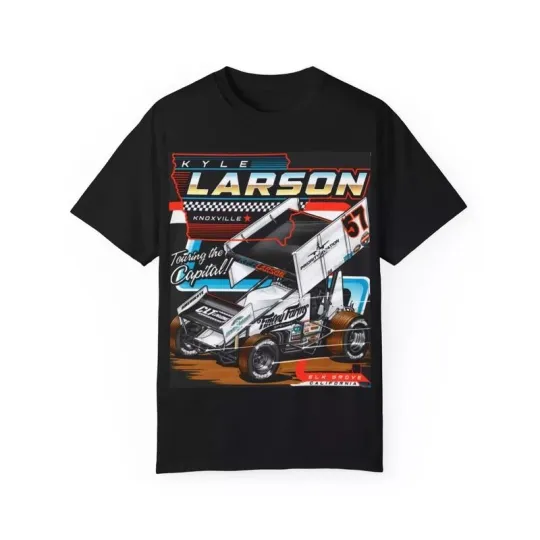 Kyle Larson Sprint Car Racing Graphic T-Shirt Unisex