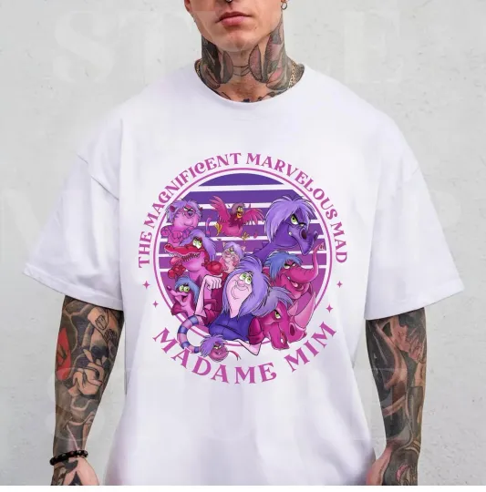 Discover Disney The Magnificent Marvelous Mad Madame Mim T-Shirt