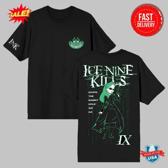 Discover Ice Nine 6th Annual Too Evil For Children x Disney Alice 3D T-Shirt