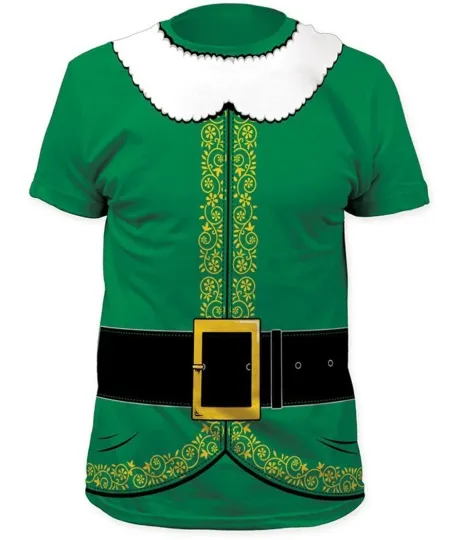 Elf Costume 3D T-Shirt