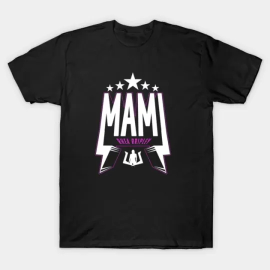 Discover Wrestling Entertainment The Judgment Day Rhea Ripley Mami Black T-Shirt