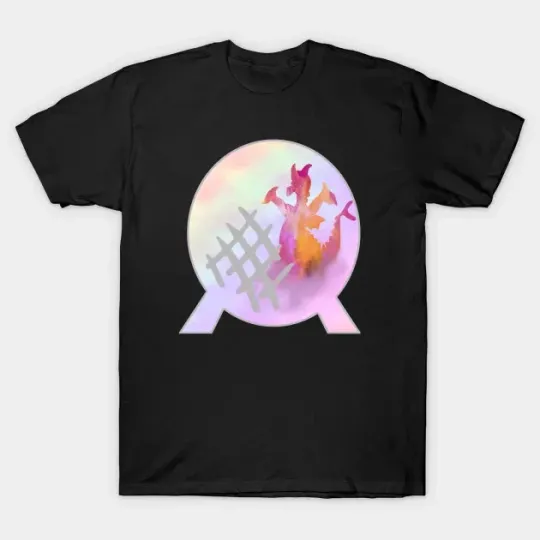 Discover Disney Figment T-Shirt Black,  Funny Spaceship Earth 2025