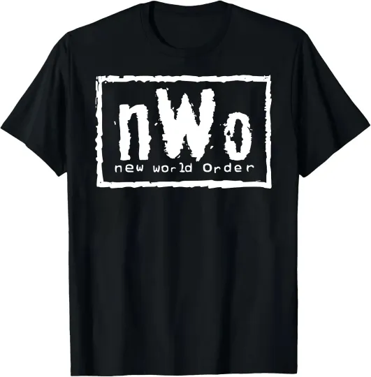 Discover Wrestling Entertainment NWo New World Order Wrestling Black T-Shirt