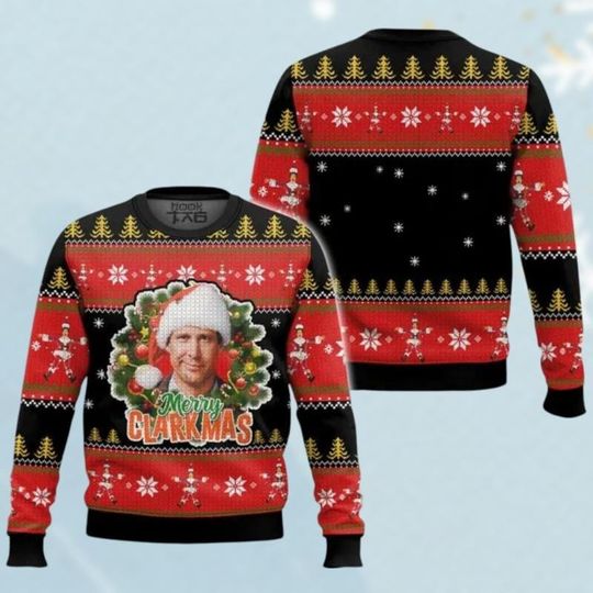 Griswold Family Christmas Sweater, Merry Clarkmas Clark Griswold