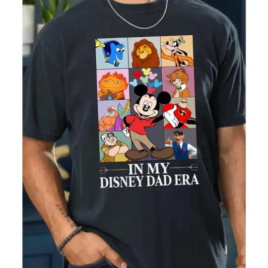 Discover Disney In My Disney Dad Cute T-Shirt Men Women Unisex6
