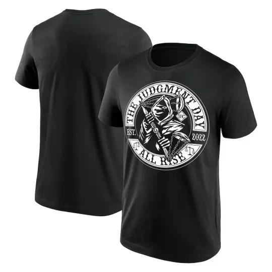 Discover Wrestling Entertainment The Judgment Day All Rise Black T-Shirt