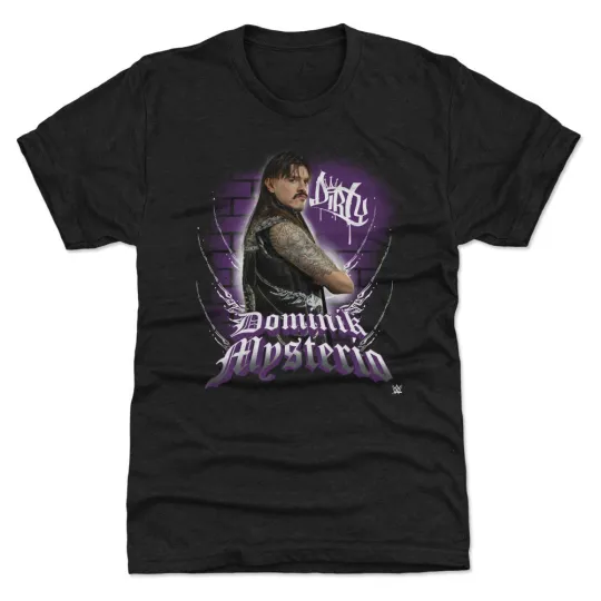 Wrestling Entertainment Dominik Mysterio Dirty Black T-Shirt
