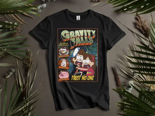 Discover Disney Gravity Falls Trust No One T-Shirt Unisex Men Women