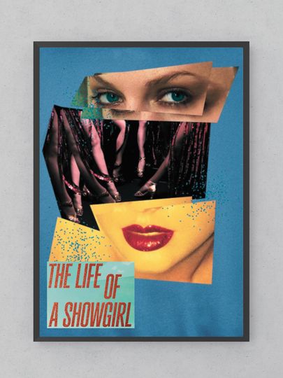 Discover The Life Of A Showgirl poster | taylor inspired wall art