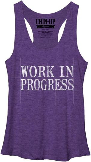 Discover Fifth Sun Chin Up Work in Progress Women's Racerback Tank Top