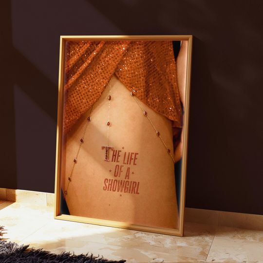 Discover Showgirl Life Vintage Art Print: Glamorous Theatre Decor